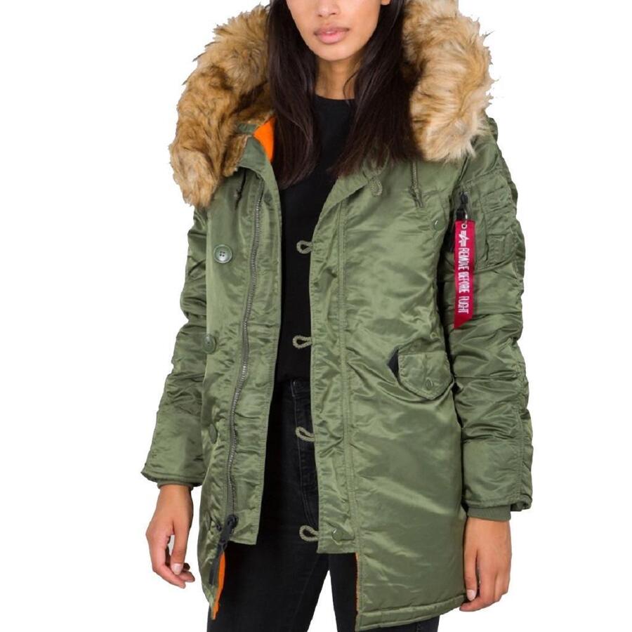 

Куртка Alpha Industries модель N-3b Vf 59 цвет зеленый