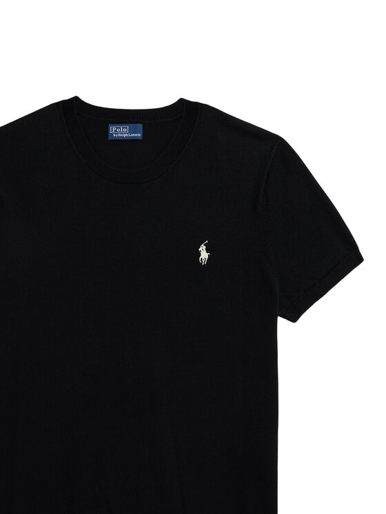 Футболка slim fit 211971872005 Polo Ralph Lauren, черный — фото 3