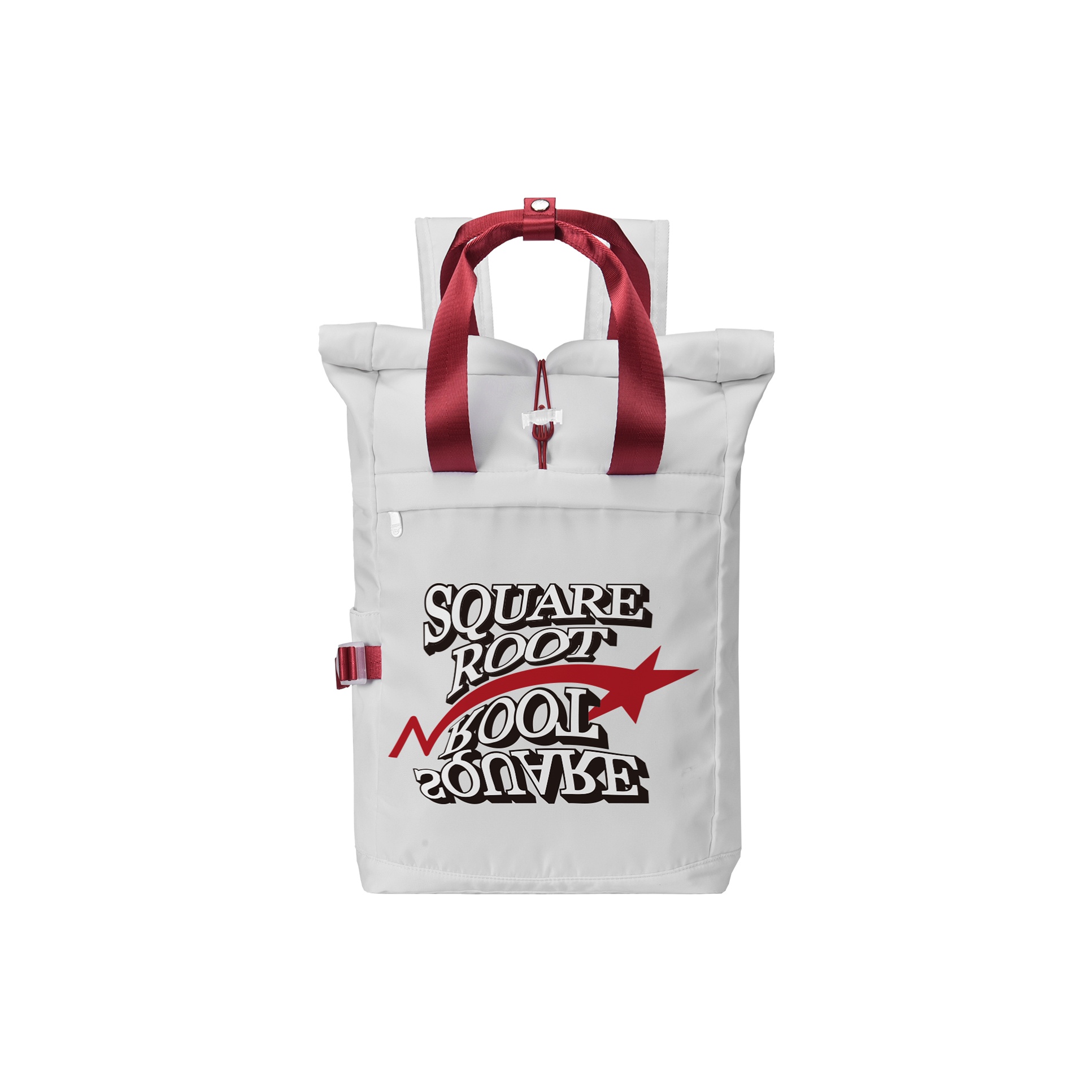 

DRACONITE Полиэстеровый рюкзак для студентов унисекс разноцветный, Red White Black