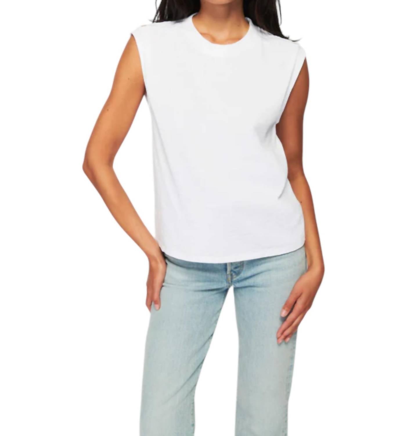 

Топ Marina Muscle в цвете Optical White Nation LTD