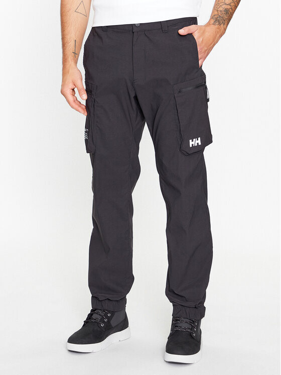 

Тканевые брюки стандартного кроя Helly Hansen, черный
