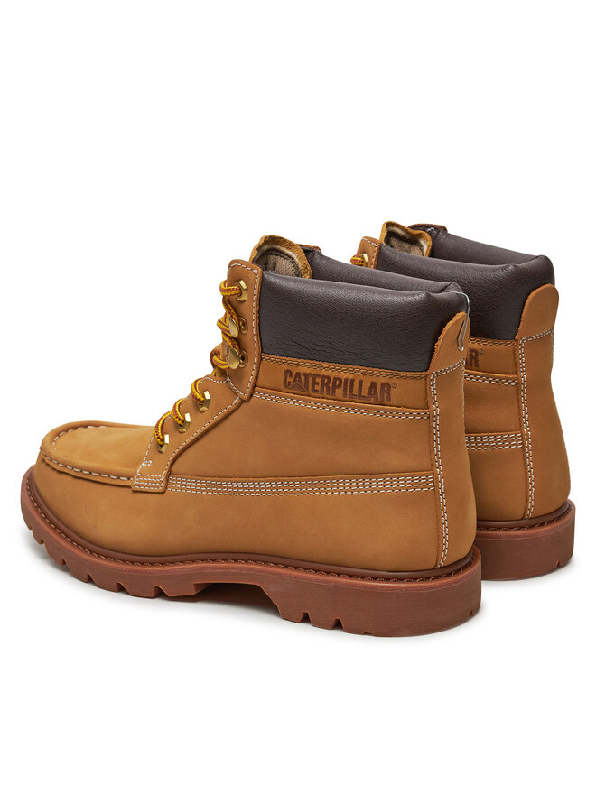 Ботильоны на шнуровке CAT Footwear Colorado Moc Toe P726065, желтый — фото 3