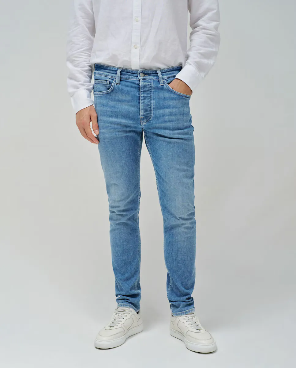 

Мужские джинсы приталенного кроя Salsa Jeans, синий