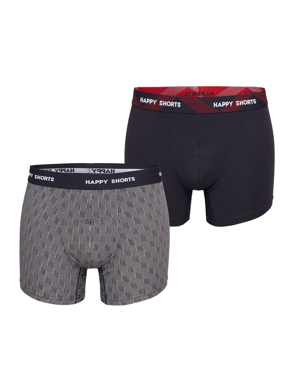 

Трусы боксеры Happy Shorts Trunks, темно-синий/серый