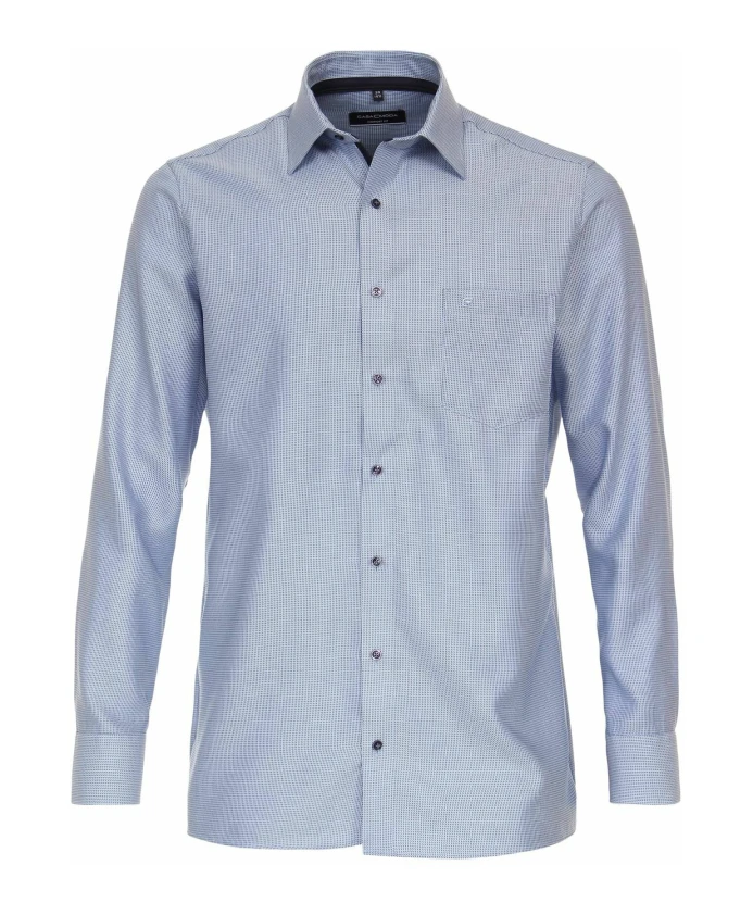 

Классическая мужская рубашка для создания универсального стиля. Casa Moda, синий