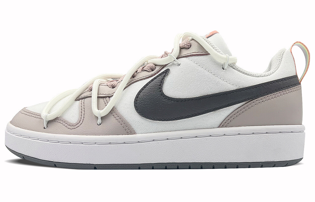 

Кроссовки для скейтбординга Court Borough женские, низкие, белый/розовый Nike