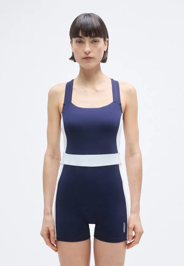 

Купальник с цветными блоками и вырезами на ногах Speedo, Peacoat/Bright White, Белый, Купальник с цветными блоками и вырезами на ногах Speedo, Peacoat/Bright White