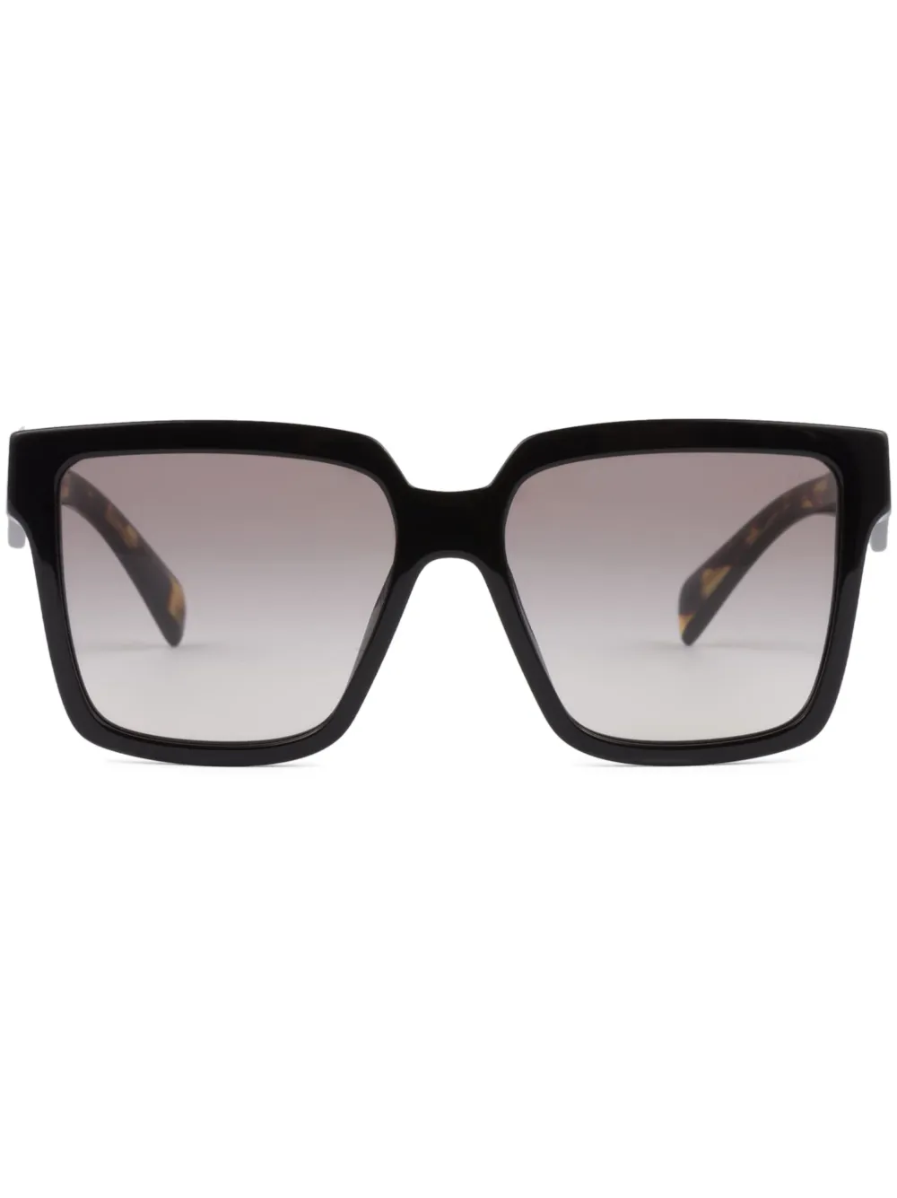 

Солнцезащитные очки в прямоугольной оправе с логотипом Prada Eyewear, черный
