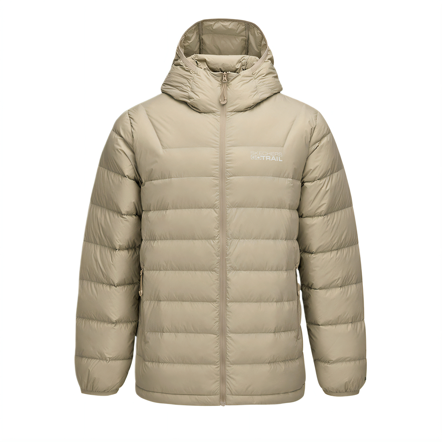 

Горная и дикая серия пуховиков для мужчин outdoor Skechers, хаки