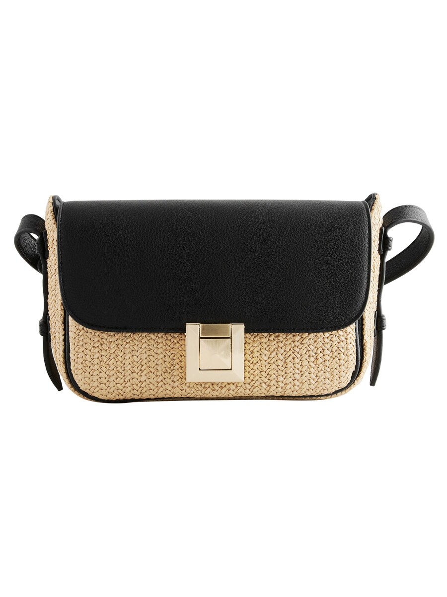 

Сумка через плечо Next Raffia, цвет Beige/Black, Черный, Сумка через плечо Next Raffia, цвет Beige/Black