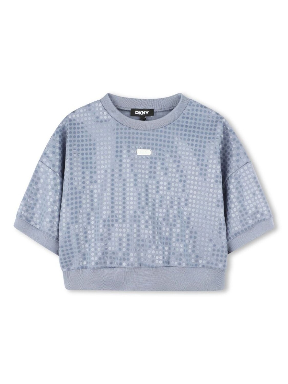 

Dkny Kids толстовка с пайетками, синий