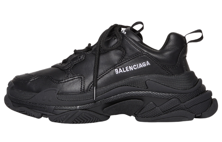 

Кроссовки Balenciaga Triple S Synthetic Leather Triple Black Women's