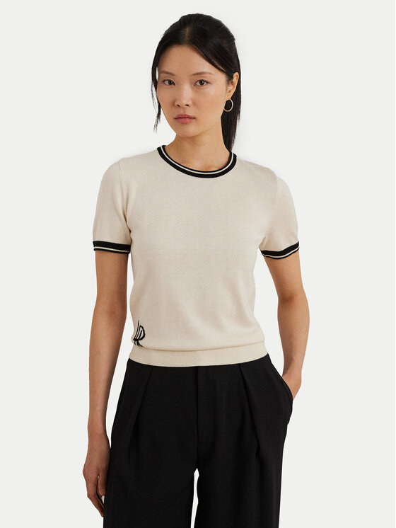 

Свободный свитер 200963659001 Lauren Ralph Lauren, экрю