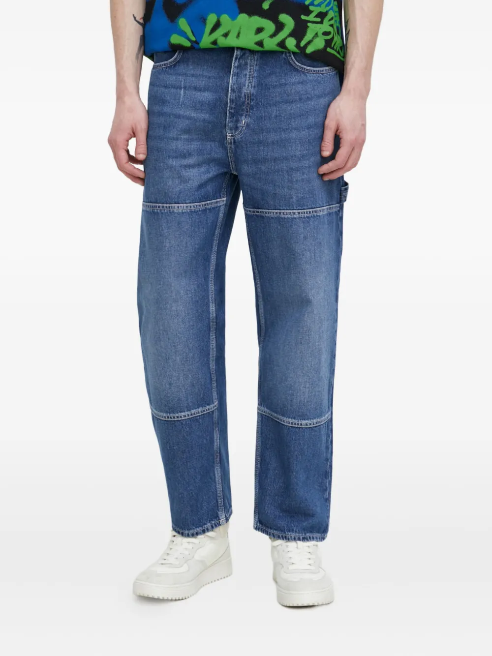 

Джинсы с логотипом HUGO, синий