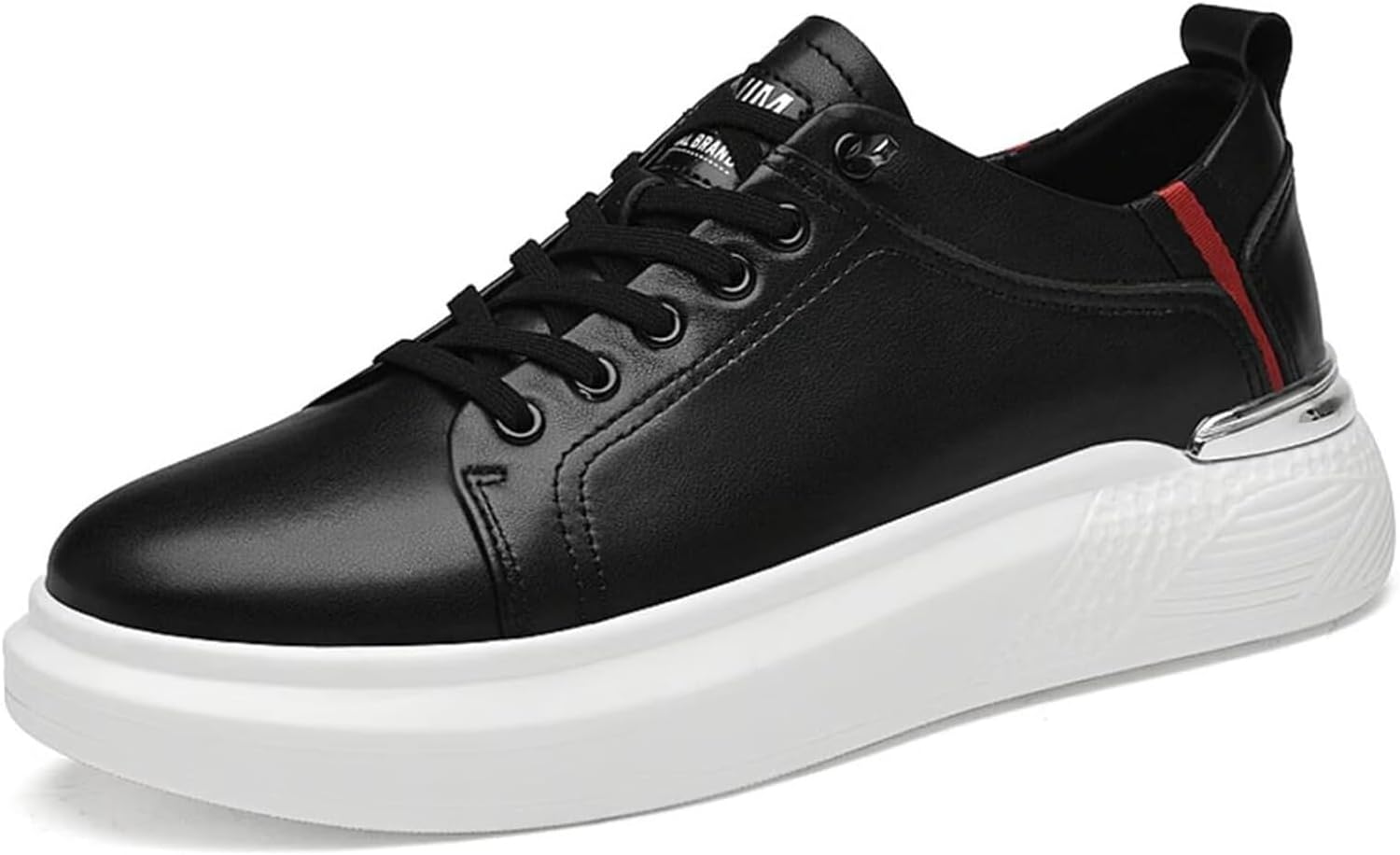 

Мужские стильные невидимые обувь для увеличения роста, модные кроссовки с противоскользящей подошвой Generic, черный