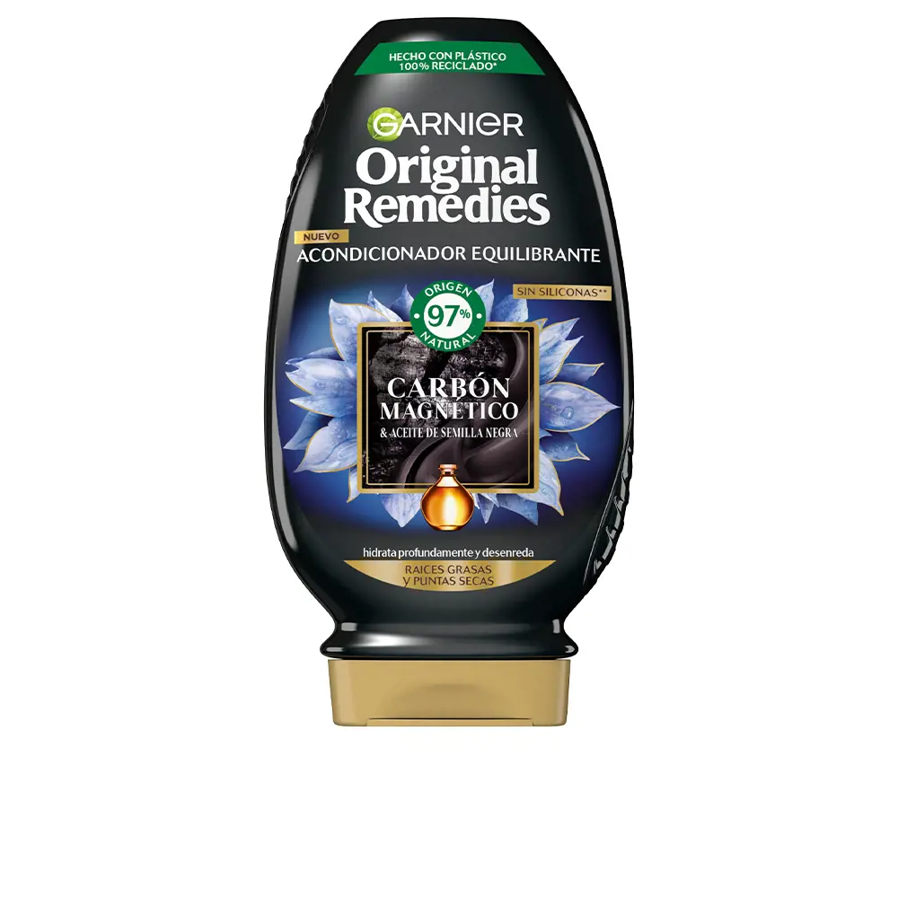 

Кондиционер для волос Original remedies carbón magnético acondicionador Garnier, 250 мл.