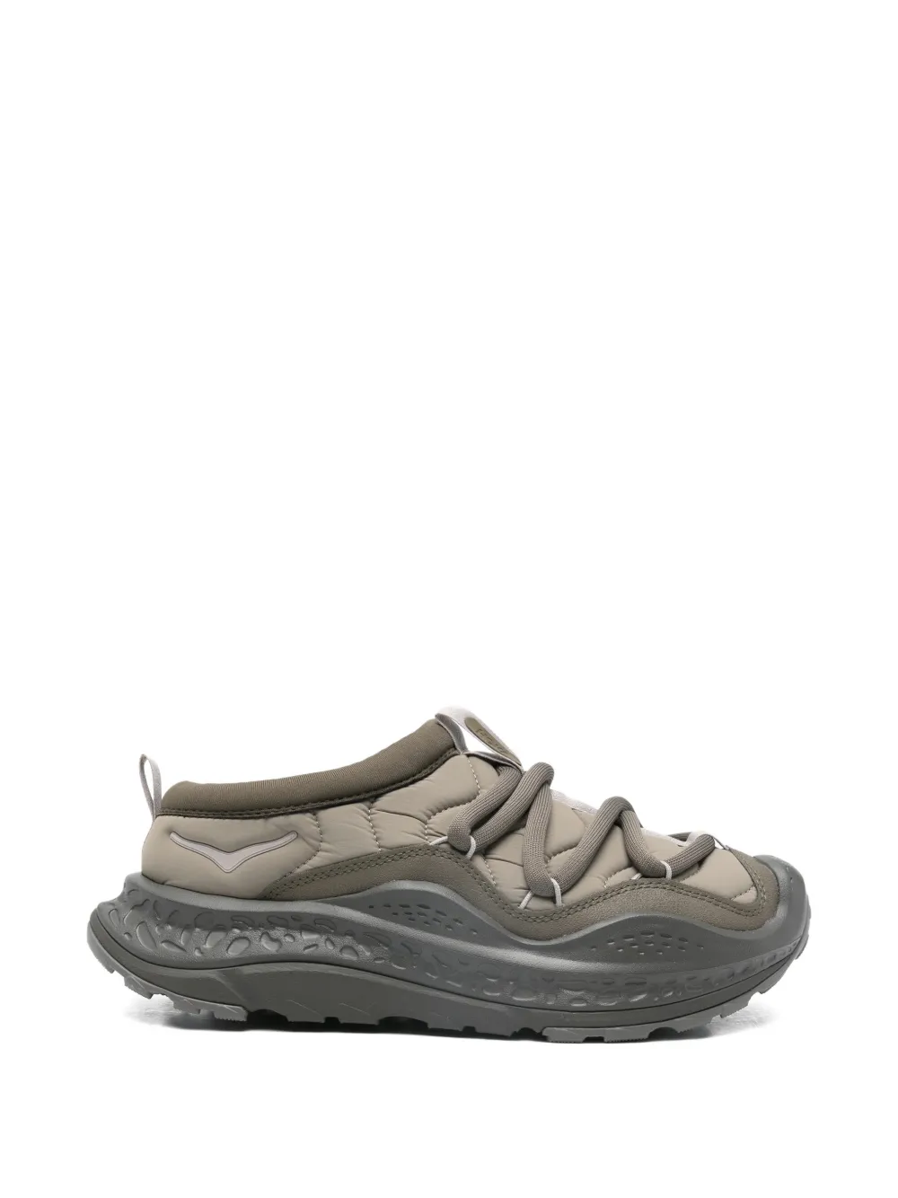 

Стеганые кроссовки Ora Primo на шнуровке Hoka, зеленый