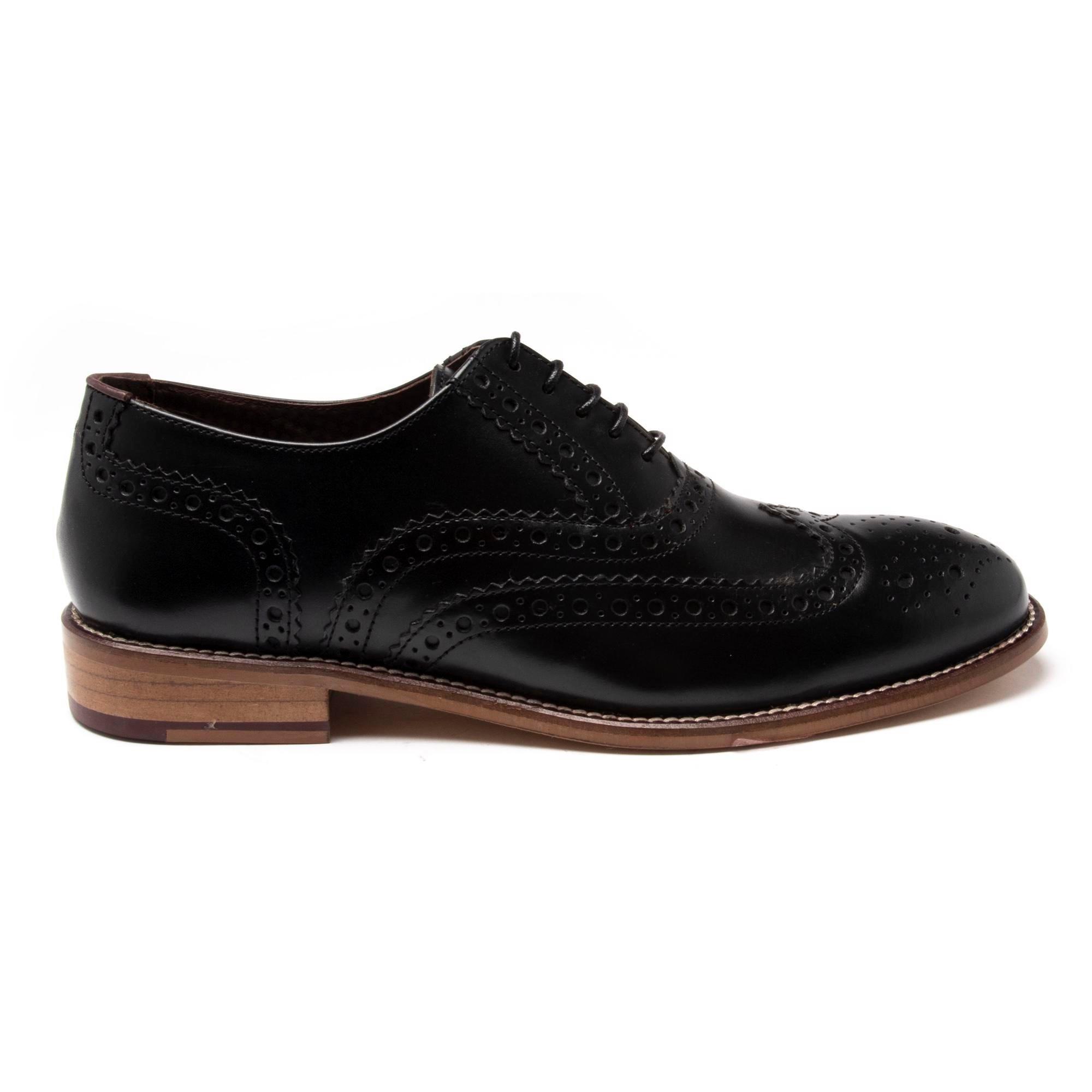 

Туфли-броги в стиле Гэтсби LONDON BROGUES, черный