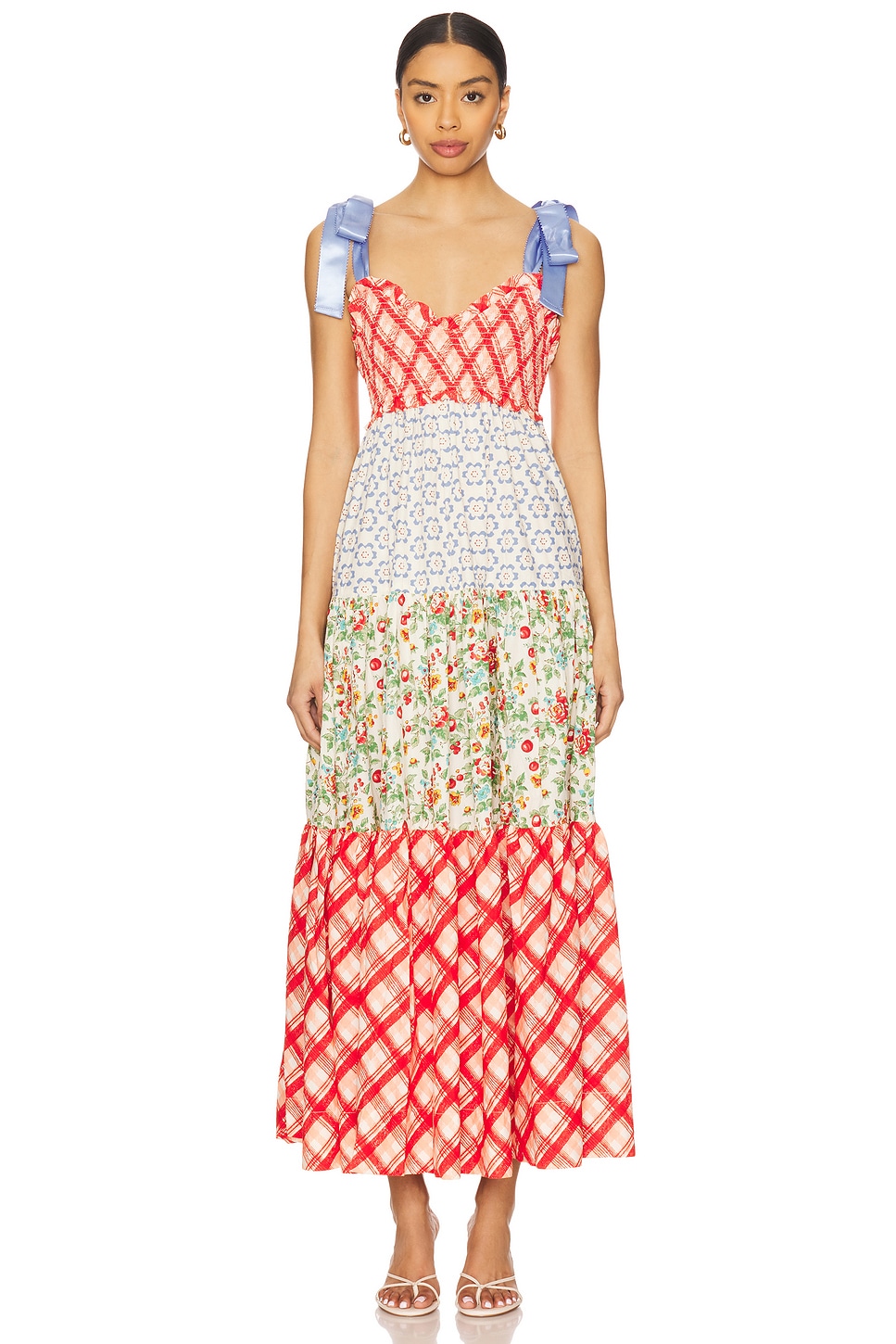 

Макси-платье Bluebell от Free People, cherry combo