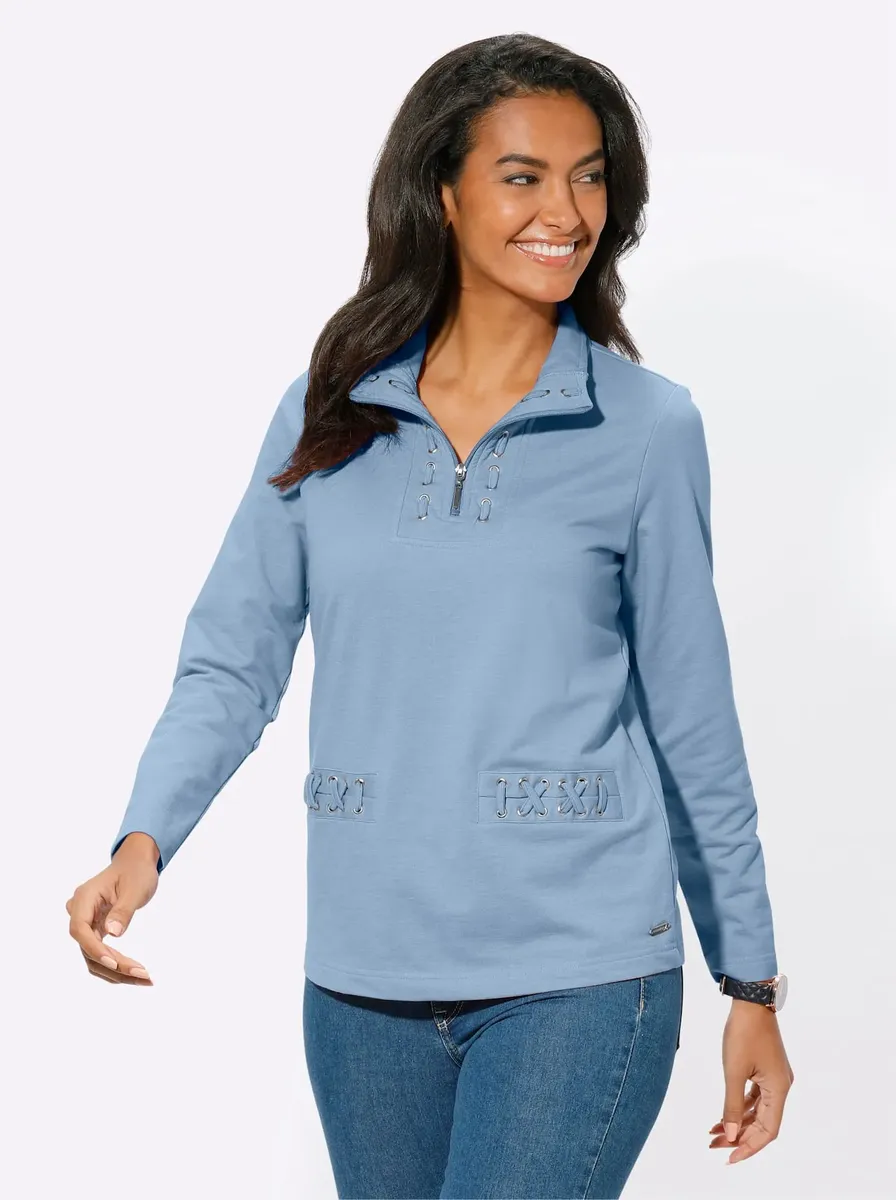 

Толстовка в стиле casual Casual Looks, синий
