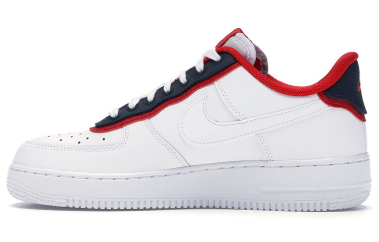 

Кроссовки Nike Air Force 1 Low Double Layer White Obsidian Red