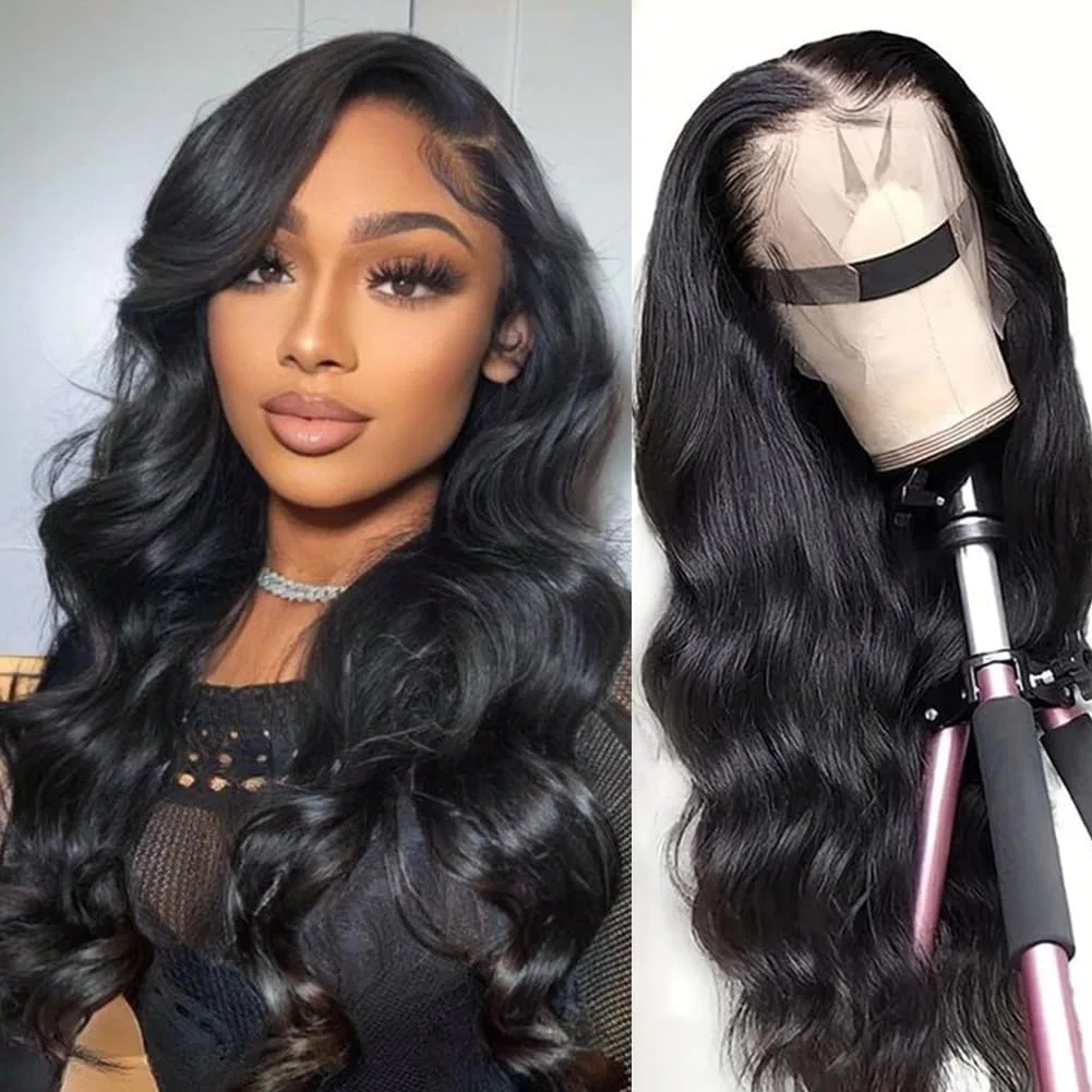 Женский парик «Body Wave Lace Front» из натуральных волос Début, Black