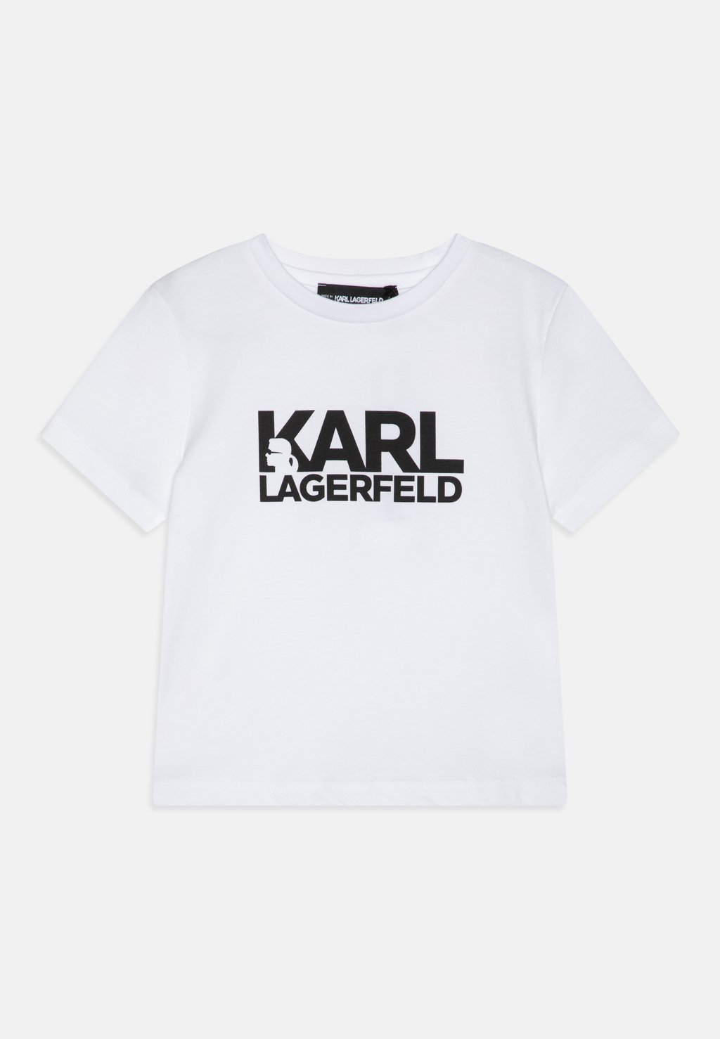 

Футболка с принтом SHORT SLEEVES KARL LAGERFELD KIDS, белый