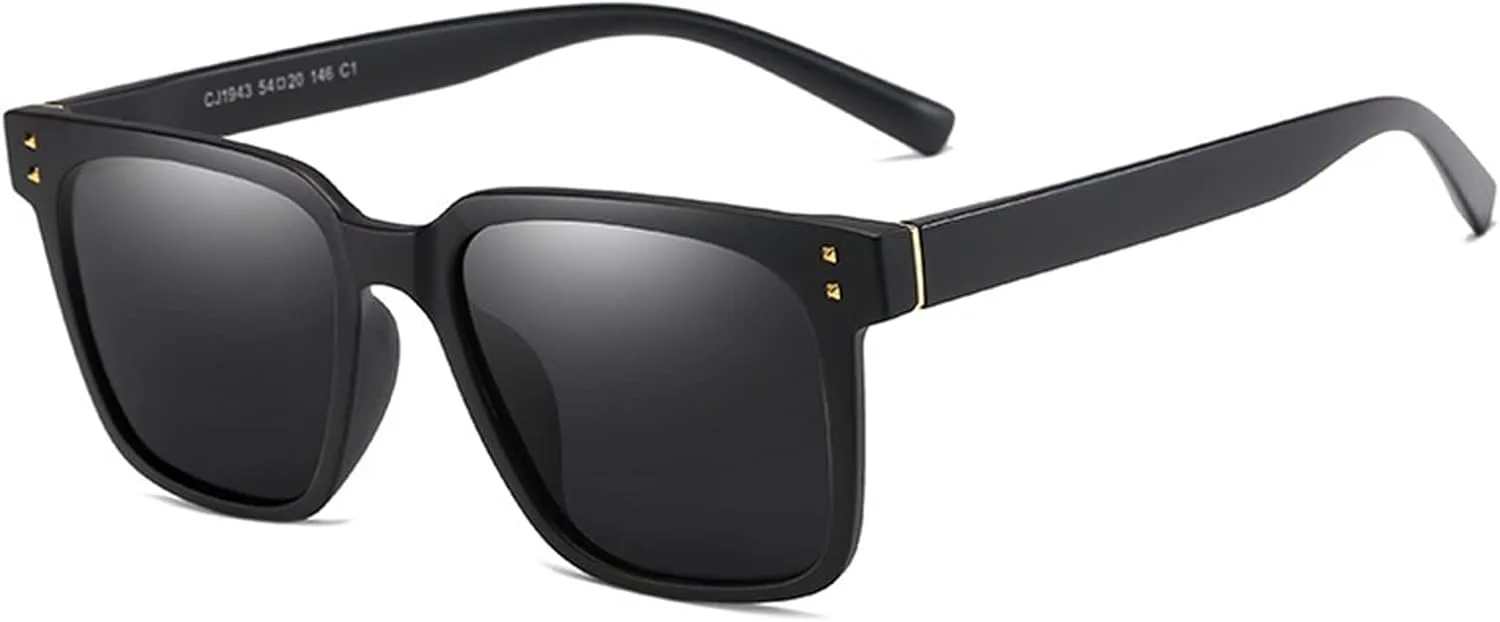 

Поляризованные солнцезащитные очки для водителей, в стиле ретро, ​​для отдыха на природе и пляже (цвет: A, размер: средний) для мужчин и женщин MTZJH, One Color