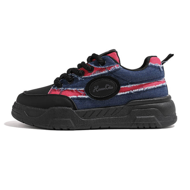 

HUANQIU Синтетические кожаные лоу-топ скейтборд кроссовки Unisex