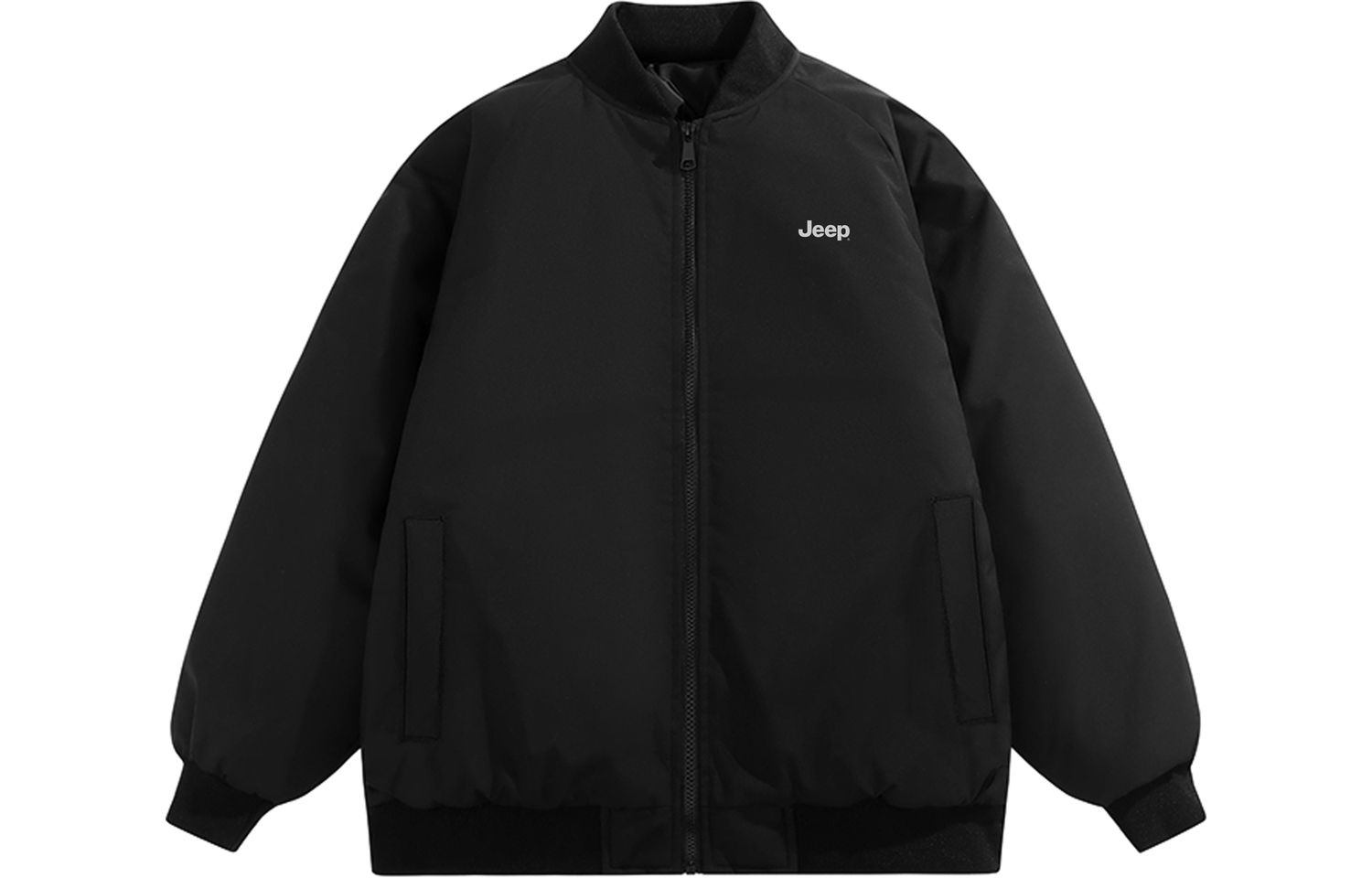 

Jeep Пуховик Unisex, Pure Black Puffer Jacket