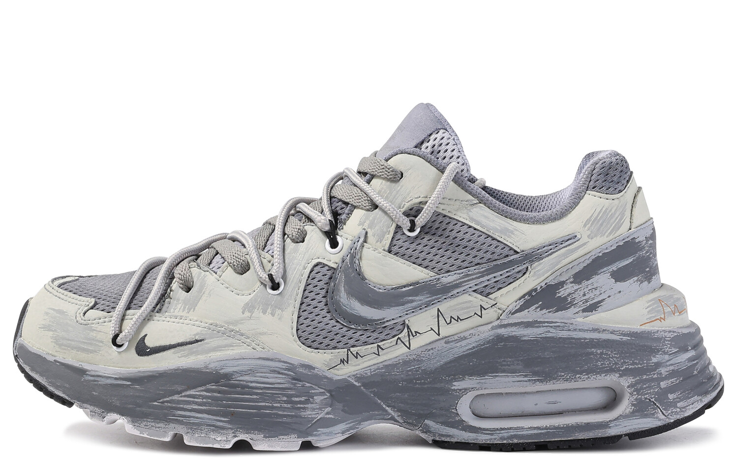 

Мужские кроссовки для бега Nike Air Max Fusion, цвет свинца