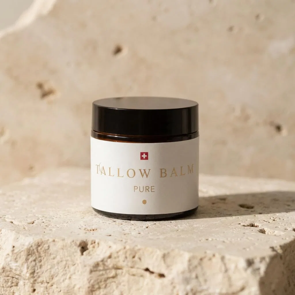 Бальзам для лица и тела с говяжьим жиром «Pure» от Tallow Balm Swiss Tallow