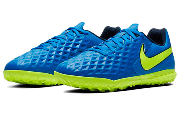 Кроссовки jr legend 8 club tf turf 'soar volt midnight navy' Nike, мультиколор — фото 3