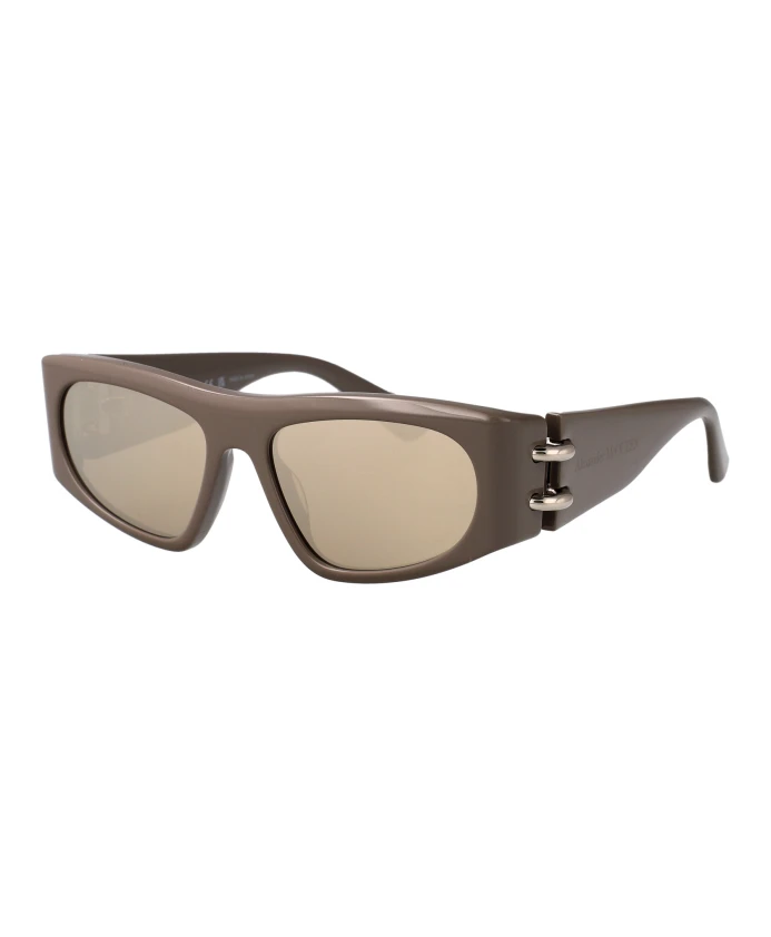 

Стильные солнцезащитные очки am0471s Alexander Mcqueen, серый