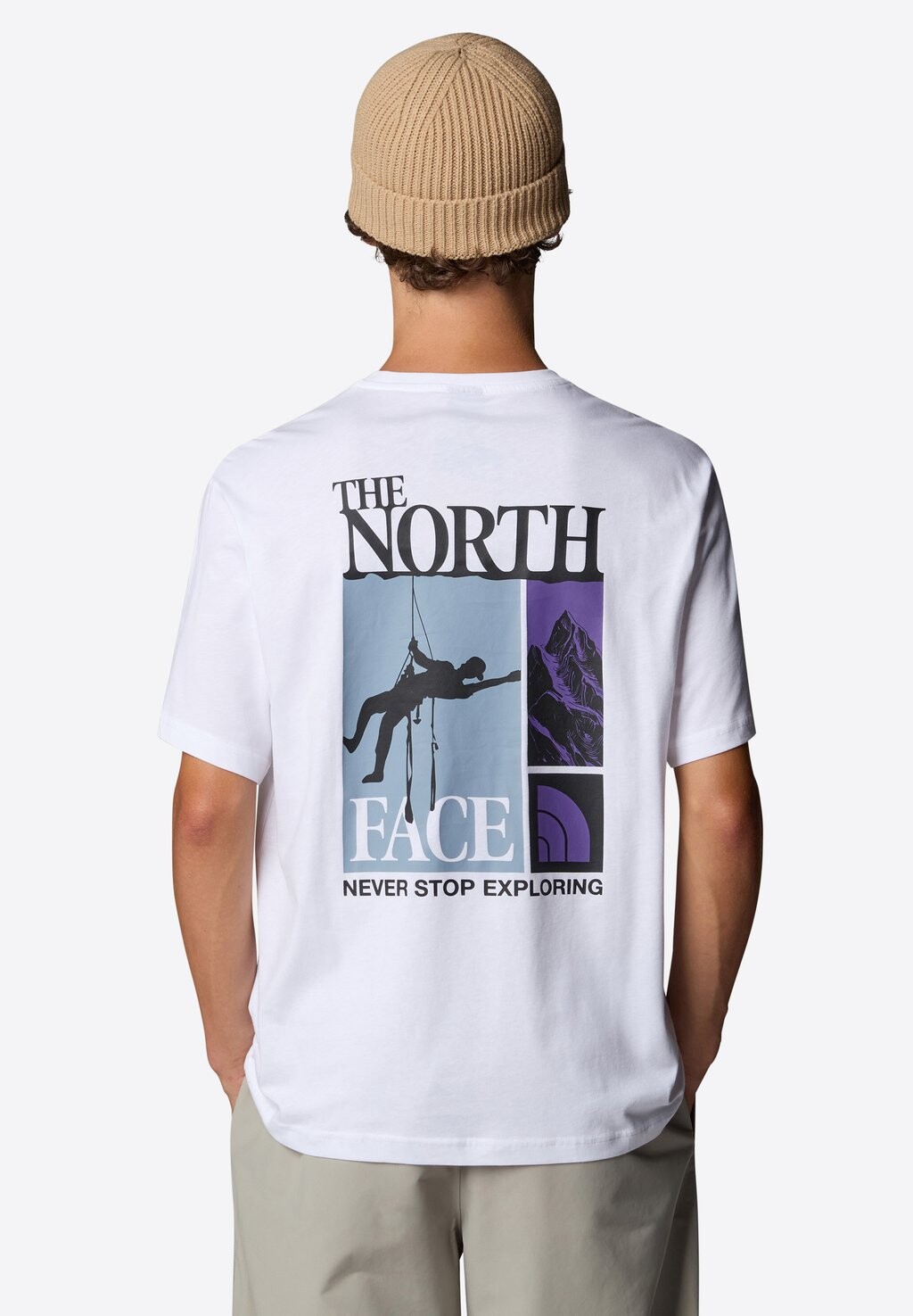 

Футболка с принтом VINTAGE ARCHIVE The North Face, белый