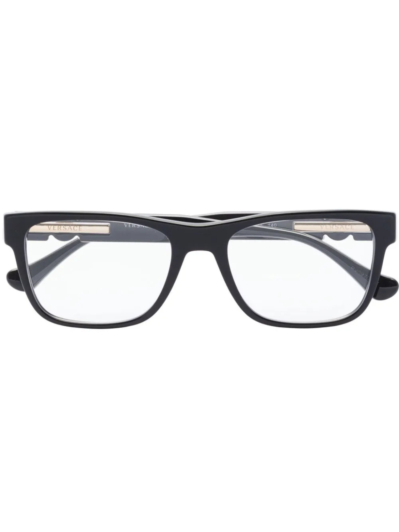 

Versace Eyewear очки Medusa Head в квадратной оправе, черный