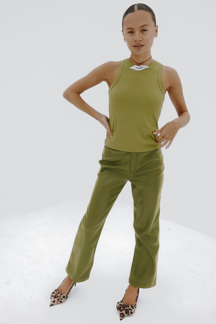 

Брюки Never Fully Dressed, оливковый