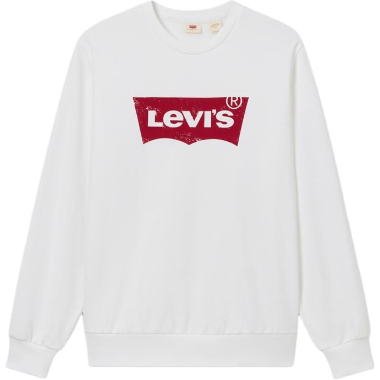 Levis Белая толстовка для мужчин
