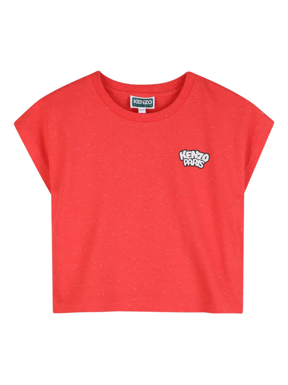 

Топ с логотипом Kenzo Kids, красный