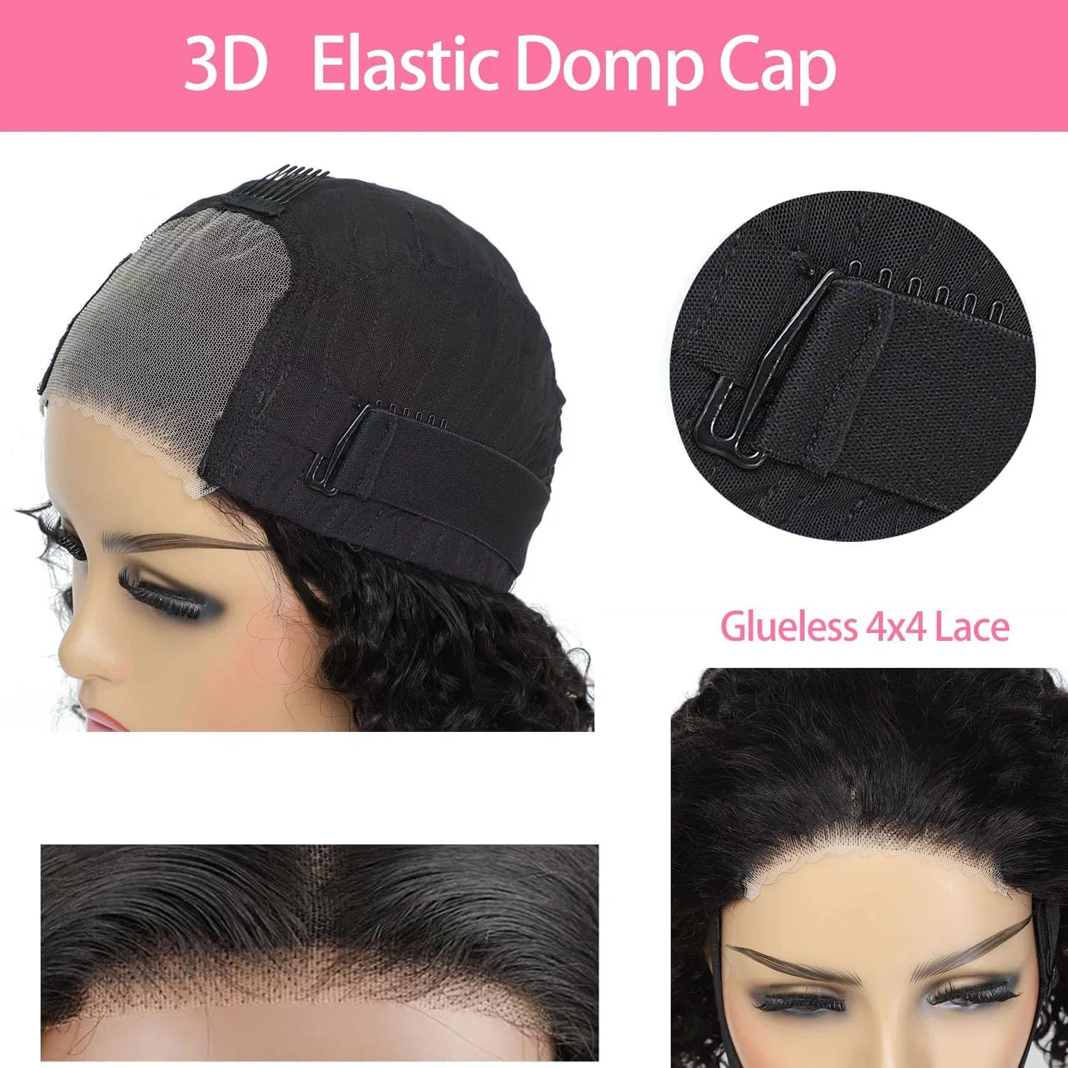 Женский парик из натуральных волос «Yaki Real Hair» 12 дюймов Zekan — фото 2