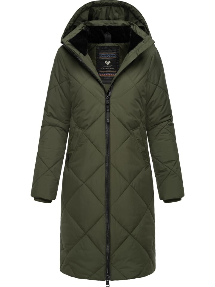

Пуховик ragwear Rebela, цвет dark olive