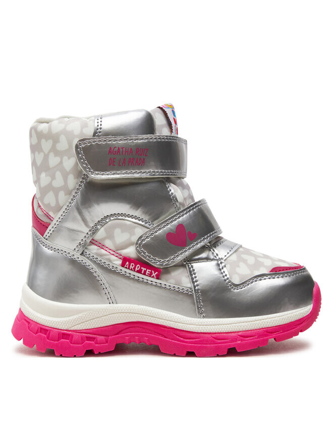 

Зимние ботинки Agatha Ruiz de la Prada 241990-B D, серебряный