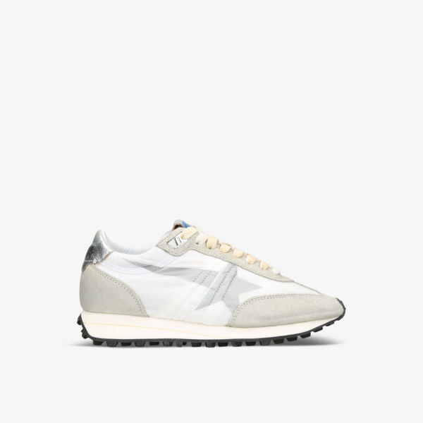 

Кроссовки для марафона из замши и сетки с низким верхом Golden Goose, белый