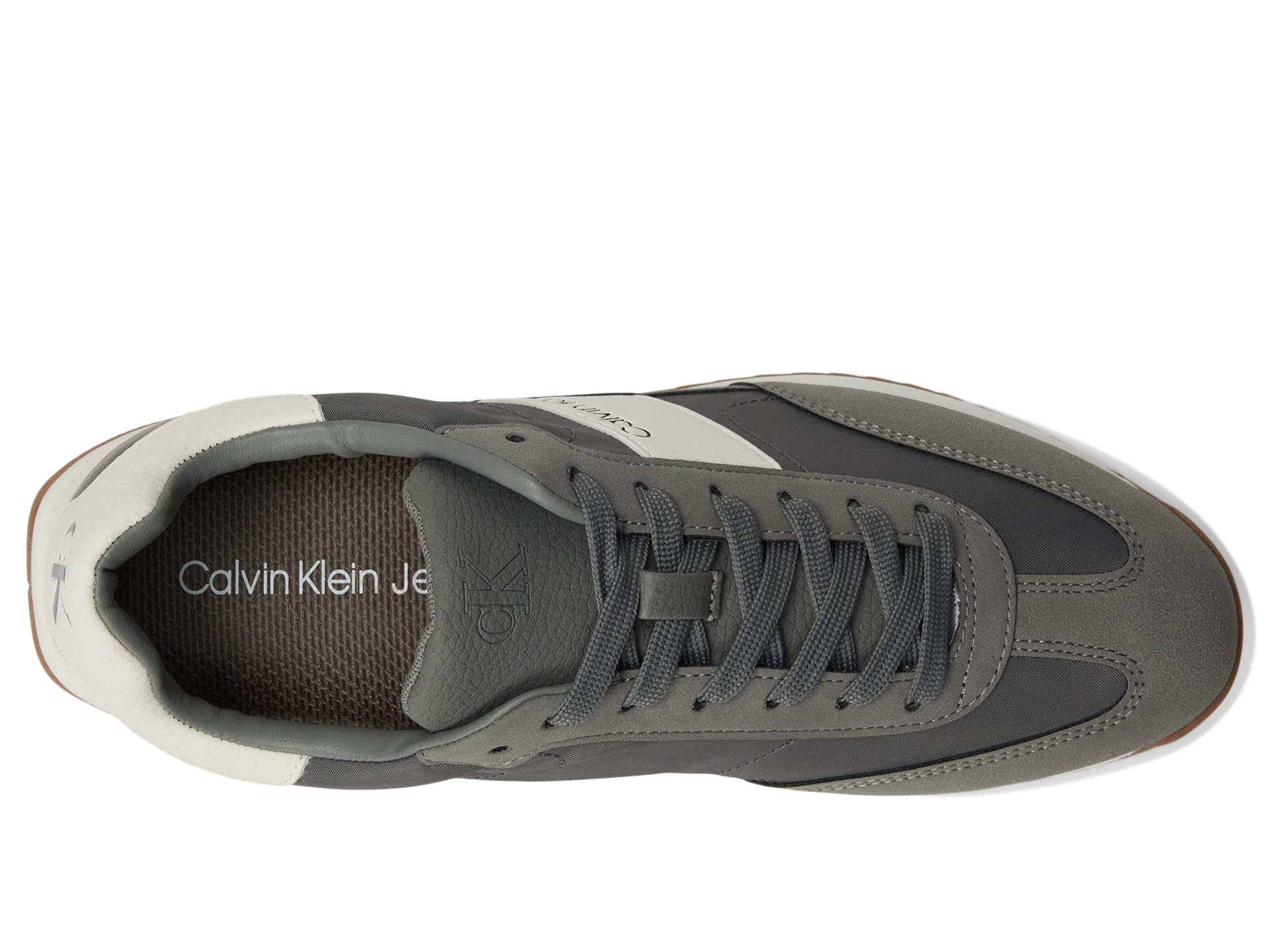 Кроссовки Calvin Klein Galent, Light Grey/White — фото 2