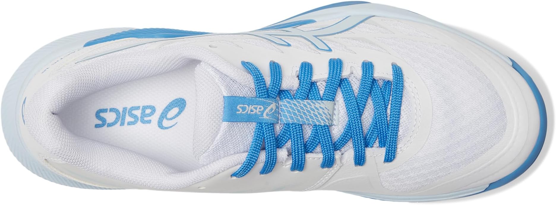 Кроссовки ASICS GEL-Tactic 12 Volleyball Shoe, White/Light Blue — фото 2