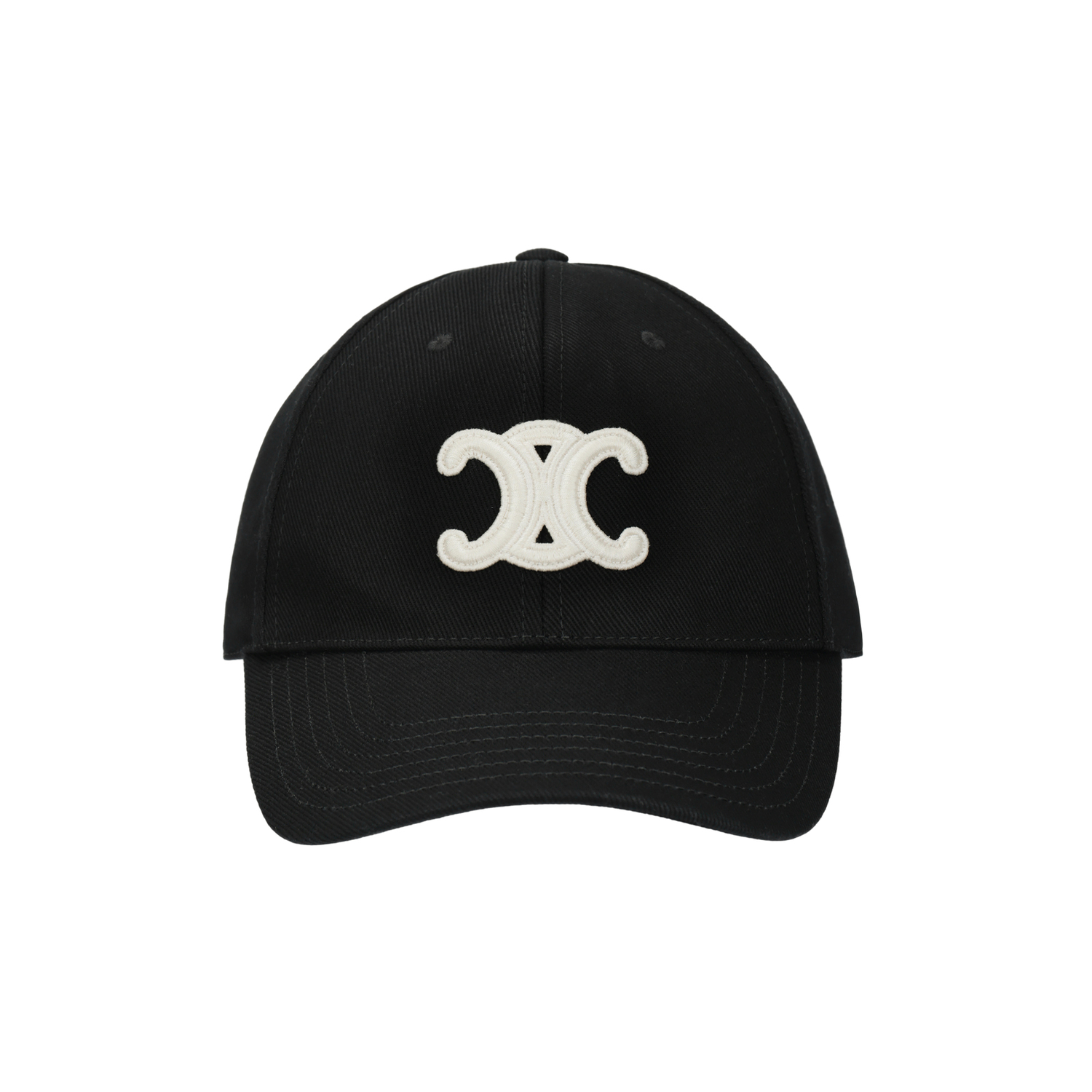 

CELINE Триумф бейсболка из хлопка, Black