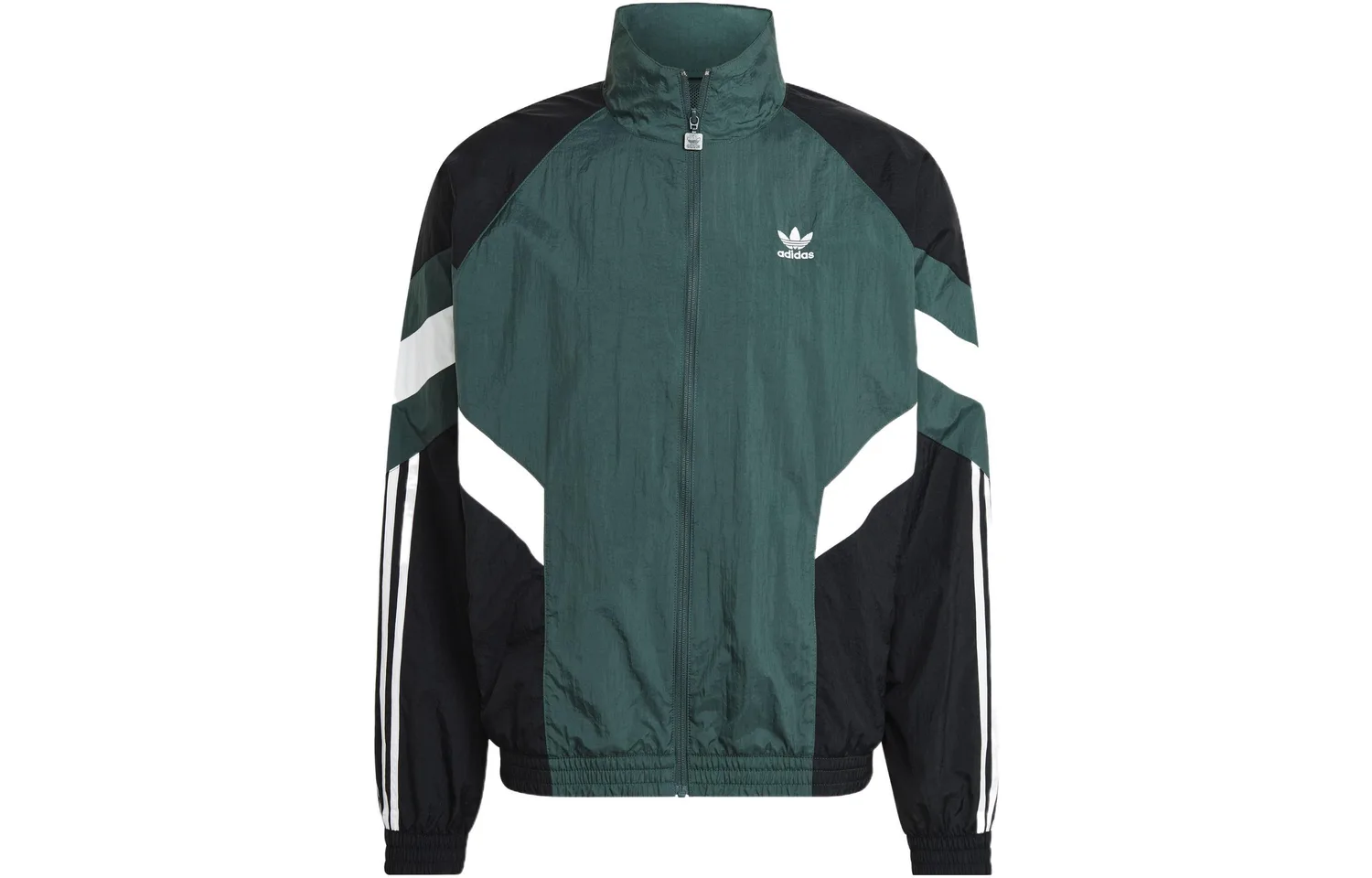 Adidas Originals Куртка трек Rekive зеленого цвета