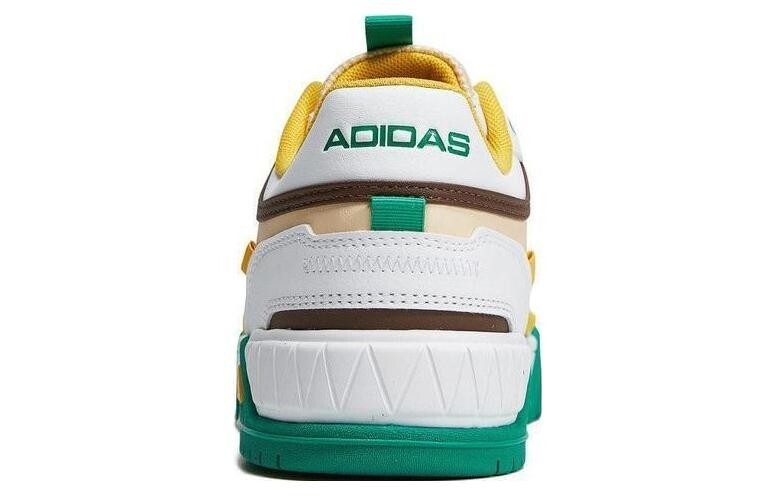 Кроссовки Adidas Neo Skateboarding Unisex, желтый/зеленый/белый — фото 4