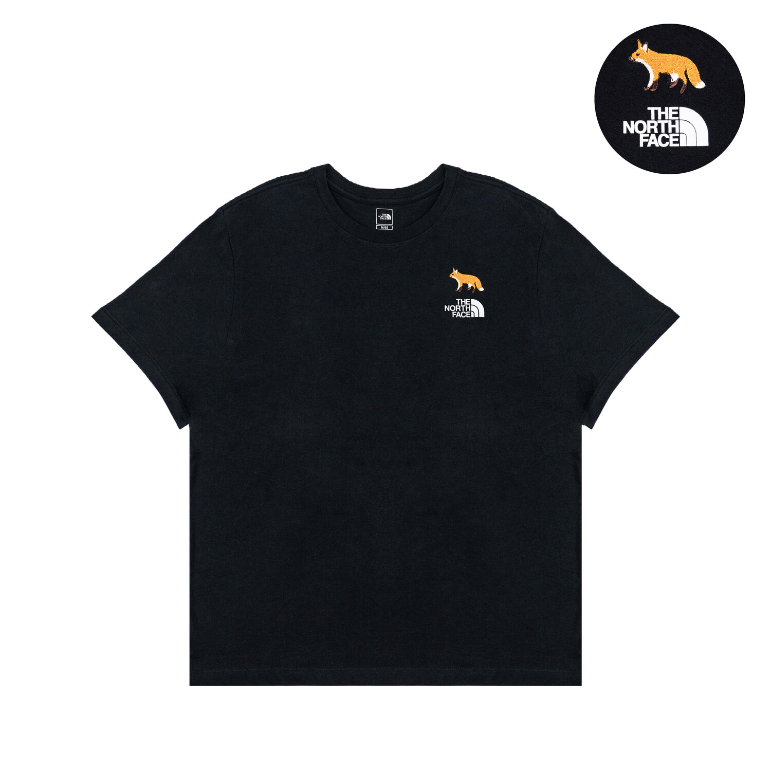 

Футболка унисекс черная The North Face, черный
