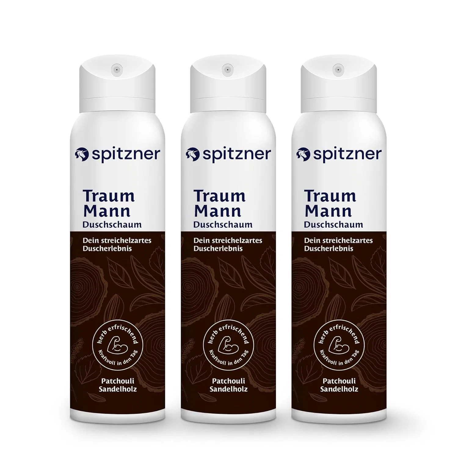 Мусс для душа Pure Man 3 x 150 мл от Spitzner Spitzner